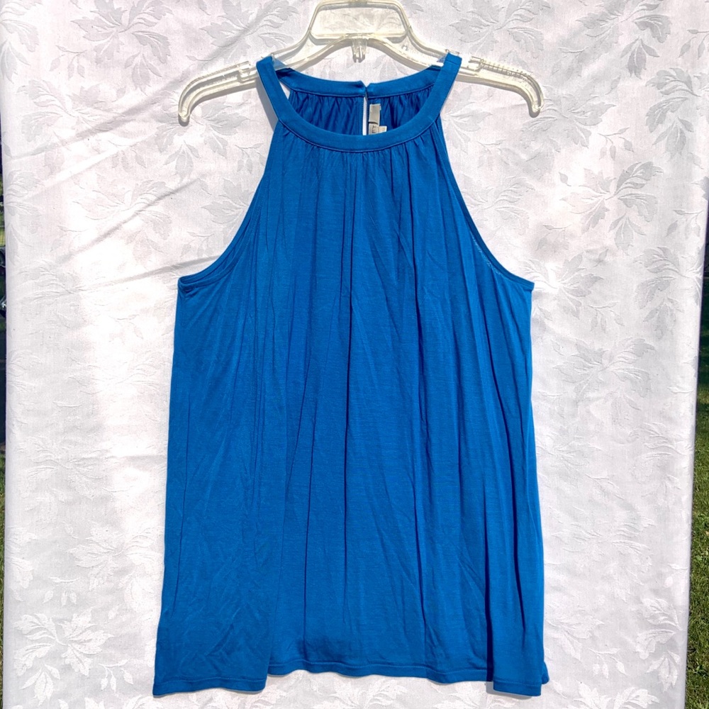 Royal Blue LOFT Halter Tank